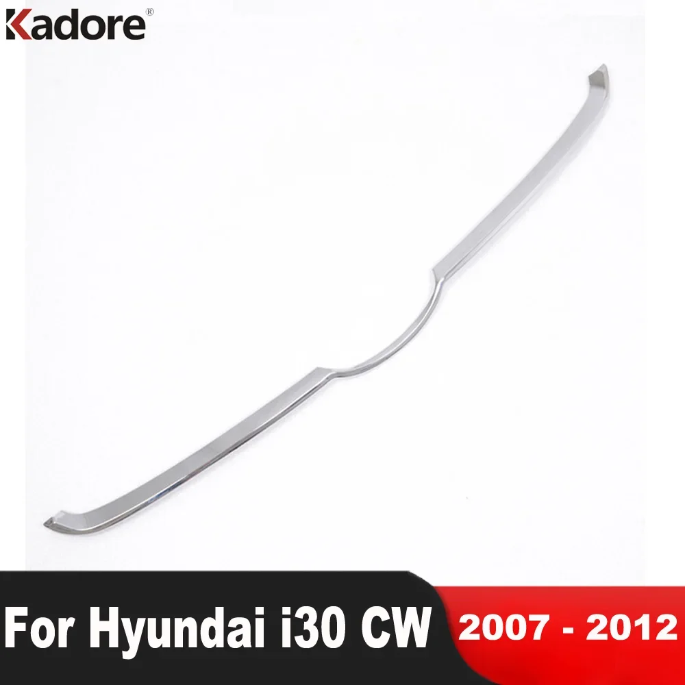 

Front Grille Grills Cover Trim For Hyundai i30 CW 2007-2009 2010 2011 2012 Chrome Car Accessories Racing Grill Molding Strip