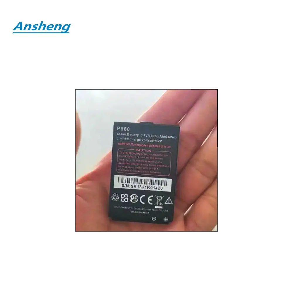 

High Quality 3.7V 1800mAh Battery For Ruggear P860 SK13J1K01420 Smartphone