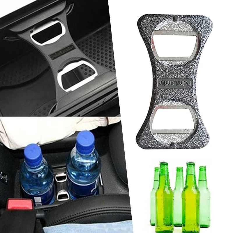 1pc New Bottle Opener Manual Bottle Opener Multi Functional Bottle Opener Double Head Bottle Opener Energy Saving Device