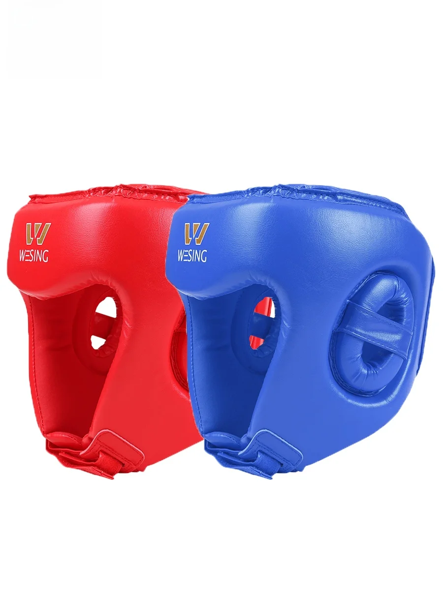 nine-suns-mountain-boxing-headgear-training-helmet-adult-children's-martial-arts-head-protection-free-fighting-training-helmet