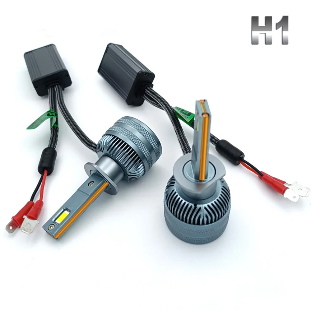 Bombillas LED Y2 para faros delanteros, 1/2 uds, 65 W, bombillas de faro delantero de coche, H7, H11, h4, H1, H3, H8, HB1, d2h