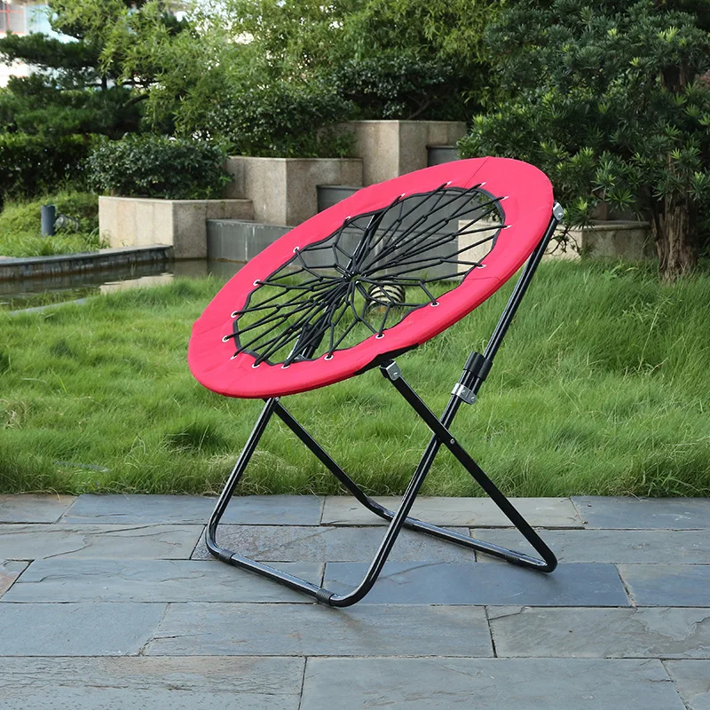 Outdoor portable folding chair, spring chair, lazy chair, small stool, camping fishing chair, camping chair