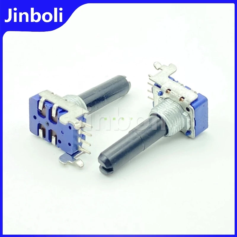 2PCS High-quality RK11 Type B50K 4Pins With Center Positioning Power Amplifier Mixer Volume Potentiometer 25mm Handle Length