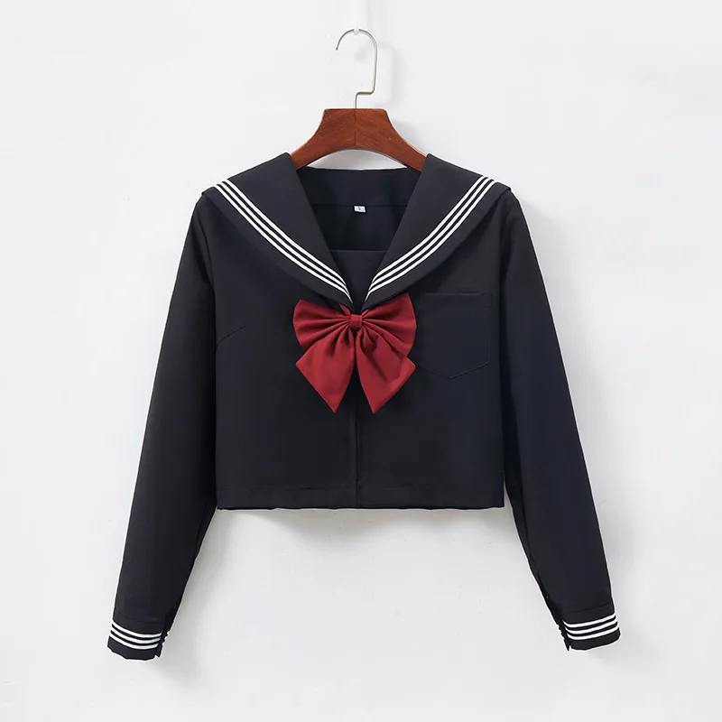 Traje de uniforme japonés Jk, traje de marinero Jk Original ortodoxo de estilo universitario, traje de Falda plisada, uniforme escolar decorativo para mujer