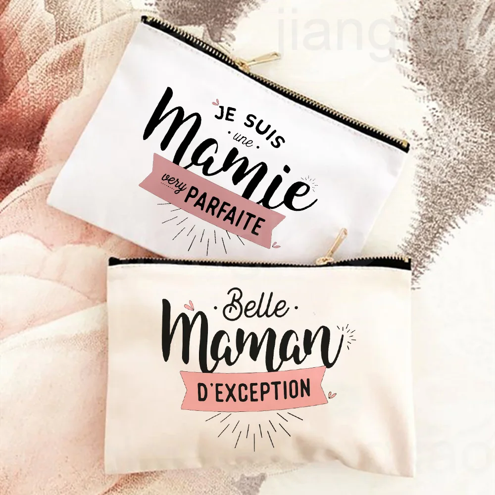 Beautiful Exceptional Mother Printed Cosmetic Bag Women Neceser Makeup Bags Travel Toiletries Organizer Gift for Mom Grandmother