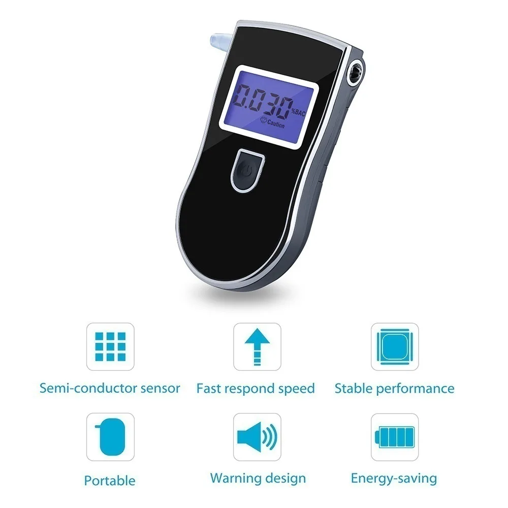 Digitális kijelző breathalyzer Alkoholok teszter