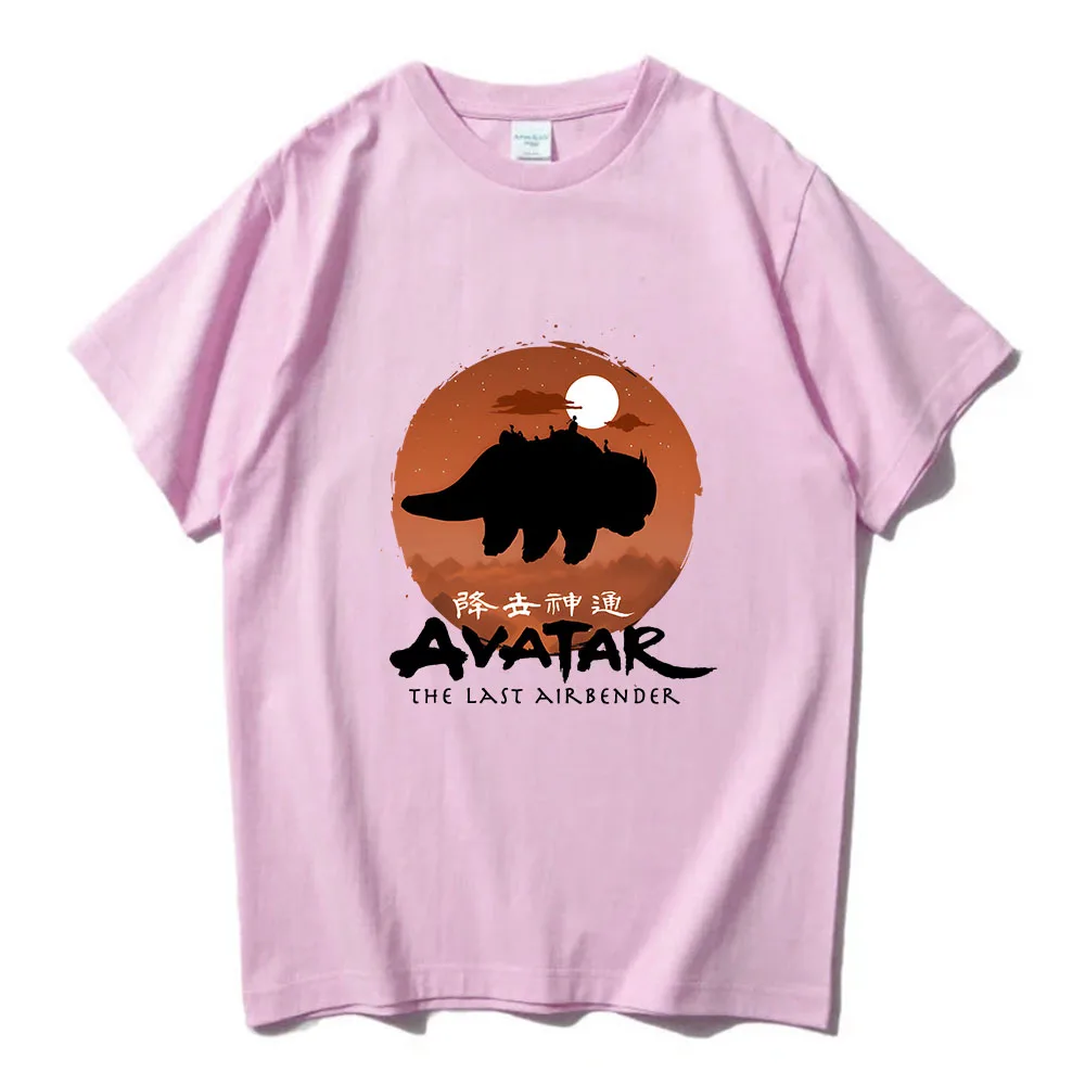 Avatar The Last Airbender Tshirts Casual Short Sleeve Soft Tee-shirt Cotton Comfortable Men/Women T-shirt Spring Summer Camisas