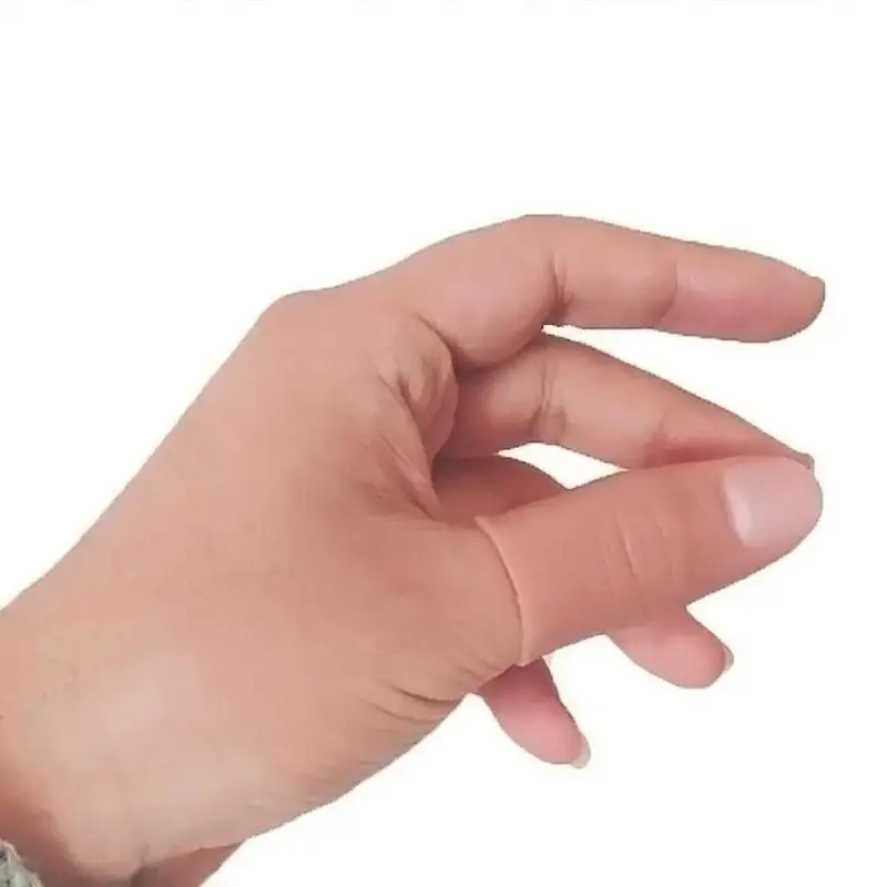 5Pcs/Set Fakes Soft Thumb Tip - Thumb Tip Magic Trick Set 评论和价格