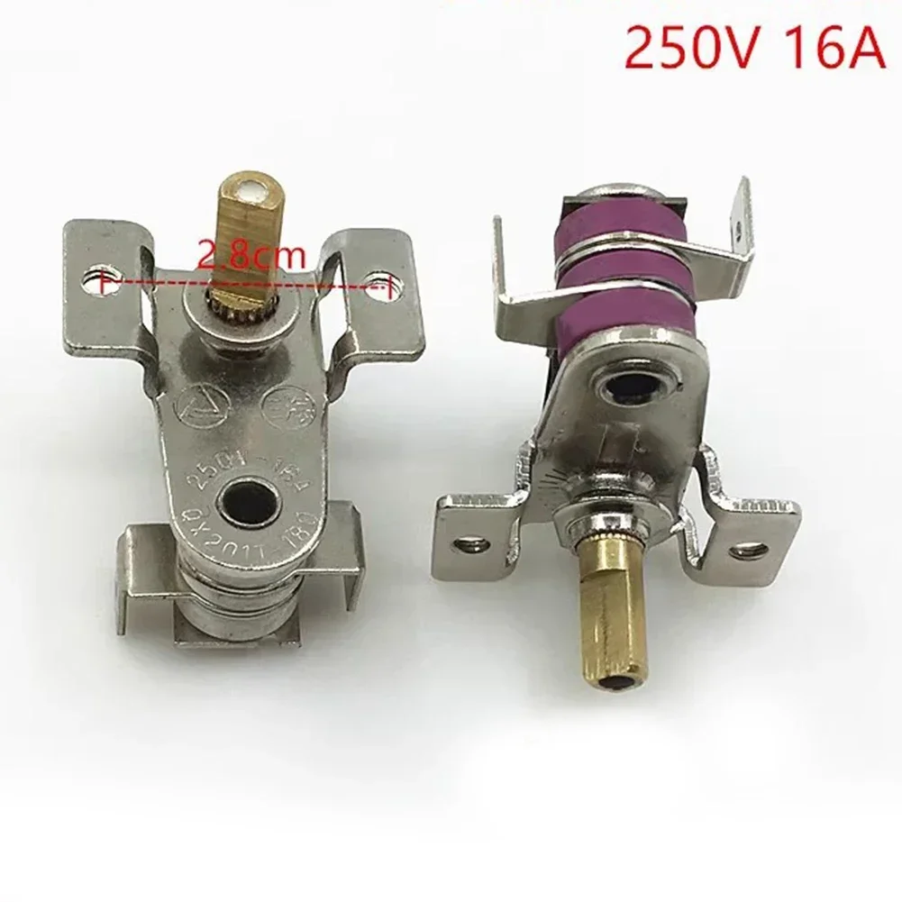 10A 16A Temperature Controller Switch Metal Electric Oven Thermostat 180 Degree Rotation Switch Oven Repair Accessories