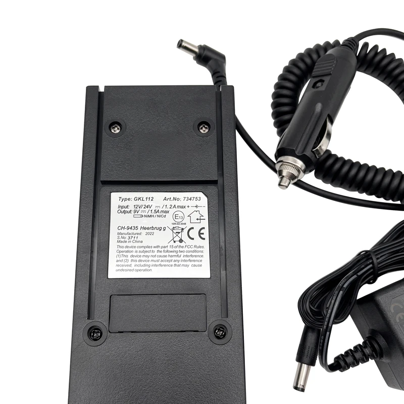 Imagem -02 - Carregador para Estações Totais Geb111 Geb121 Tc402 Tc802 us eu Plug Dock Instrumento de Inspeção Novo Gkl112