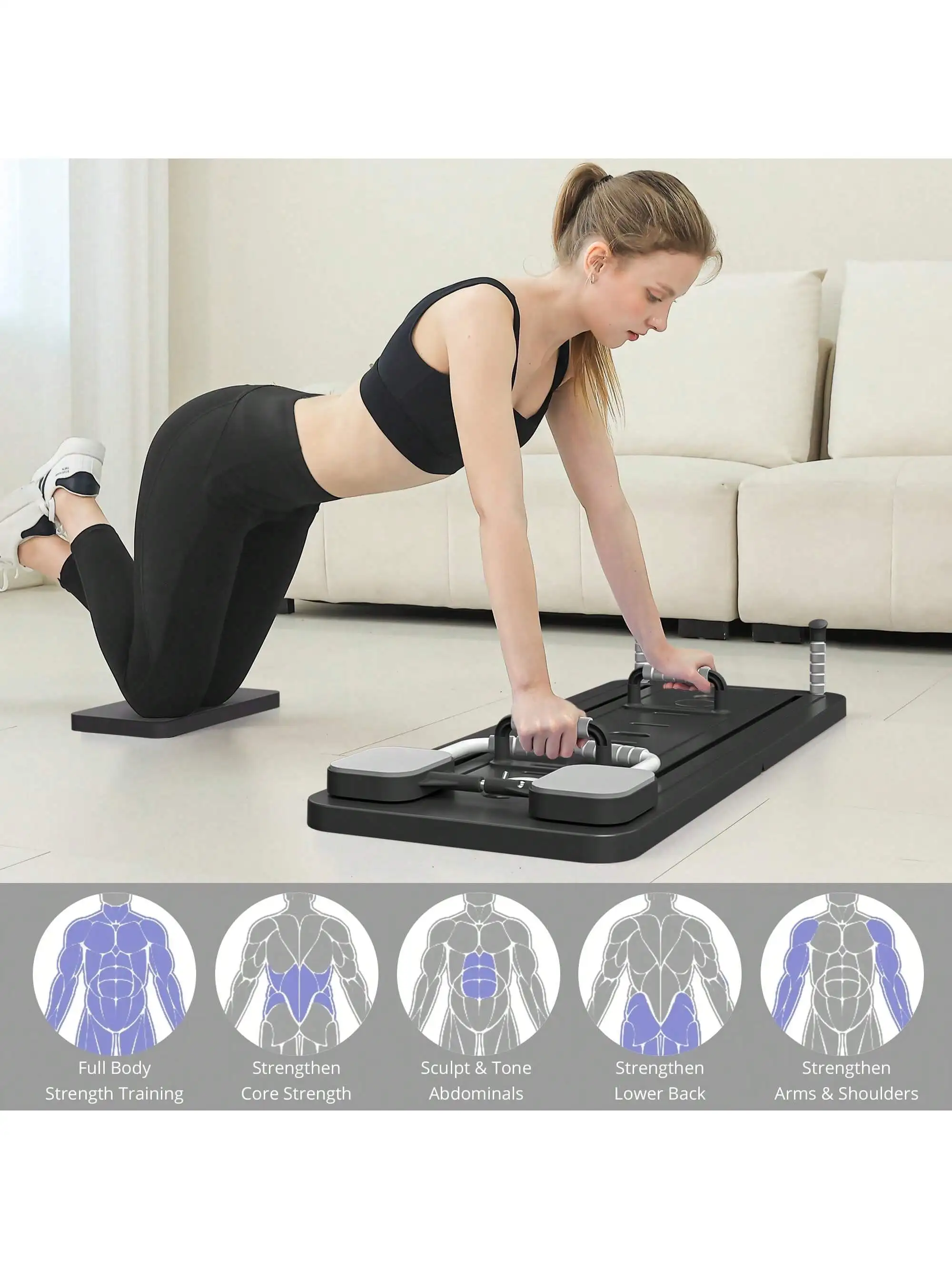 Foldable Multi-Functional Pilates Board 2