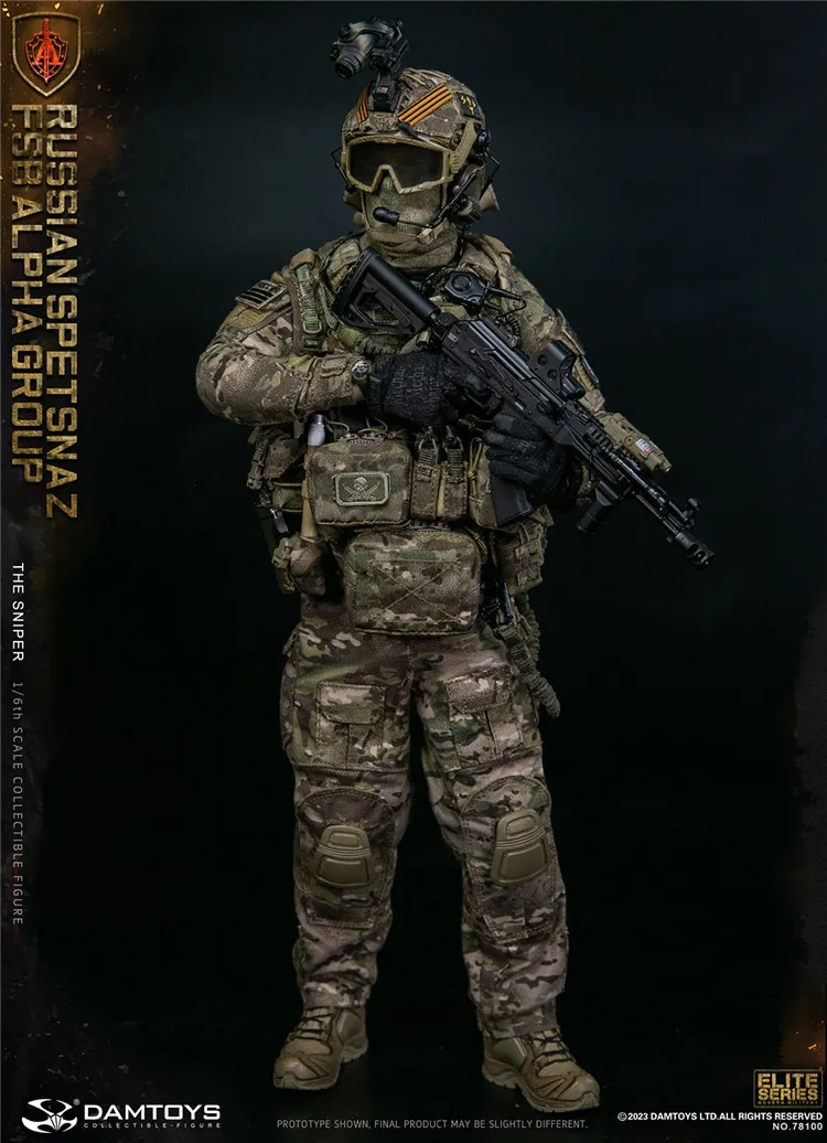 Presale DAMTOYS 78100 1/6 Scale Security Bureau ทหารชาย Sniper ชุดรุ่น 12 นิ้ว Action Figure สําหรับคอลเลกชันแฟนๆ