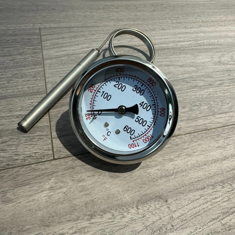 Thermometer Pizza oven Thermometer, pointer pizza oven, display meter Kiln