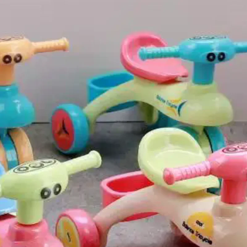 1Pcs Dollhouse Mini Tricycle Simulation Small Bike Model Toys Miniature Home Scene Ornament Doll House Accessories