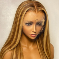 30 Inch P4/27 Highlight Wig Human Hair 13x4 Lace Front Wigs Human Hair High Density Ombre 613 Blonde Lace Front Human Hair Wigs