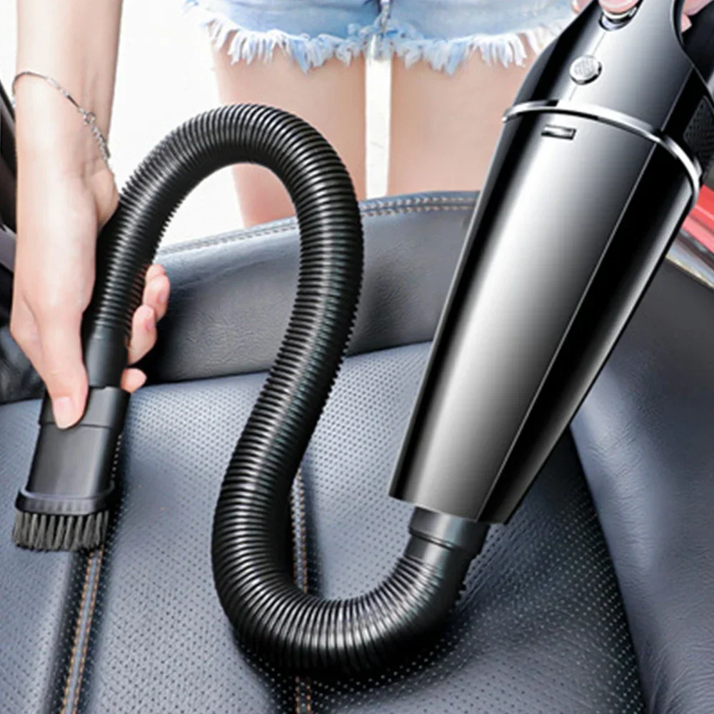 120W Car Vacuum Cleaner Portable Wireless Vacuum Clean Tool Powerful Suction Handheld Fast Charging for Auto Home Cleaning