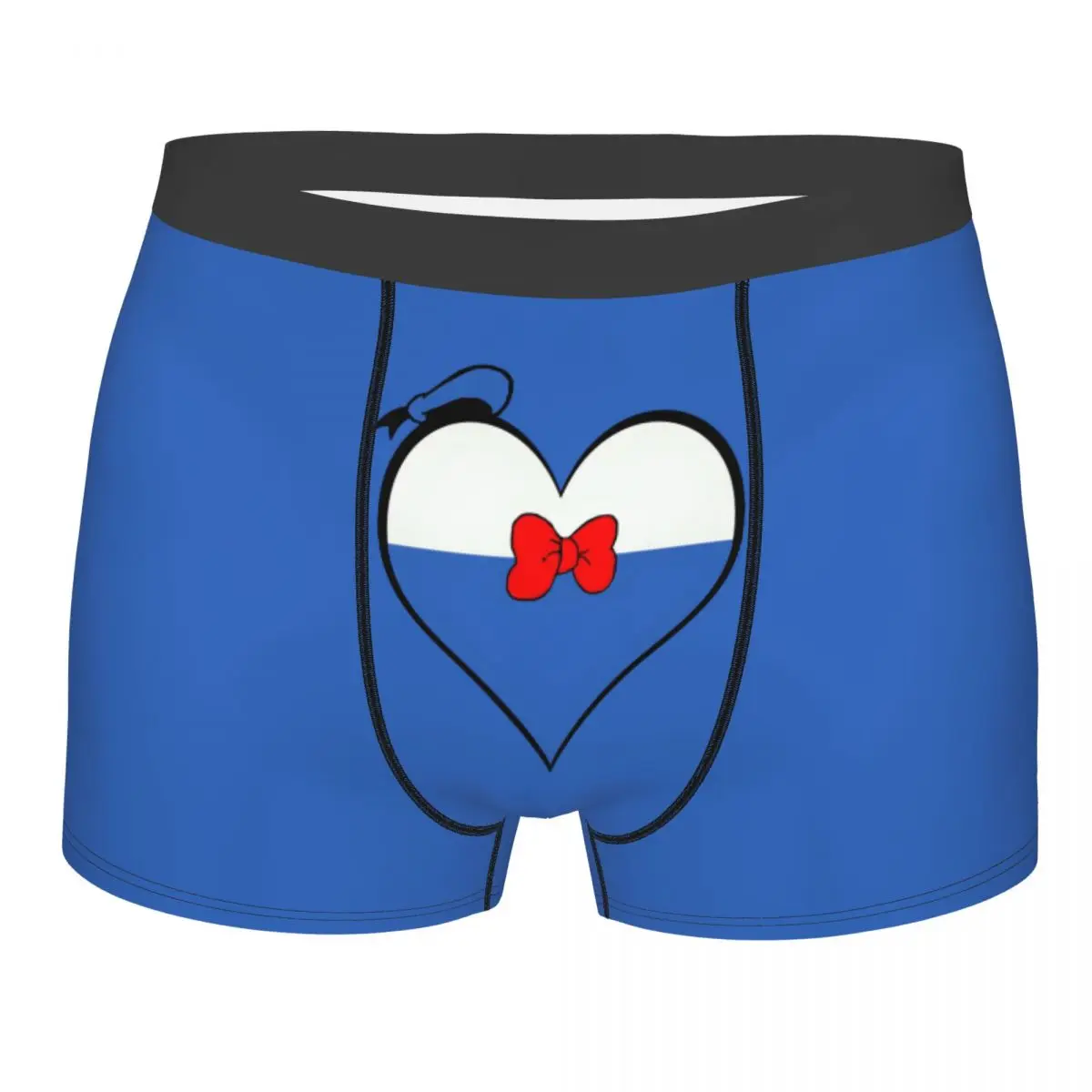 

Custom Donald Duck Underwear Men Breathable Funny Cartoon Boxer Briefs Shorts Panties Soft Underpants For Male
