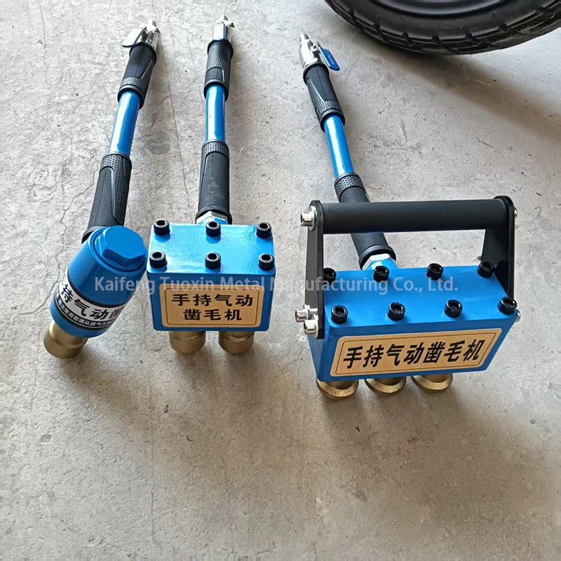 

Concrete Road Bridge Headed Chiseling Hammer Wall Roughness Machine Concrete Bushhammer Pneumatic Armed