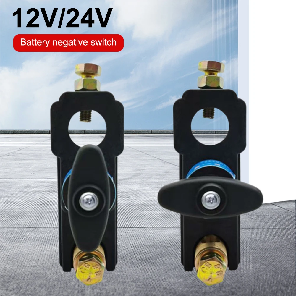 

12V/24V Car Battery Disconnect Switch Manual Auto Disconnector Isolator Power Cut Off Switch For RV ATV Boat Car Truck