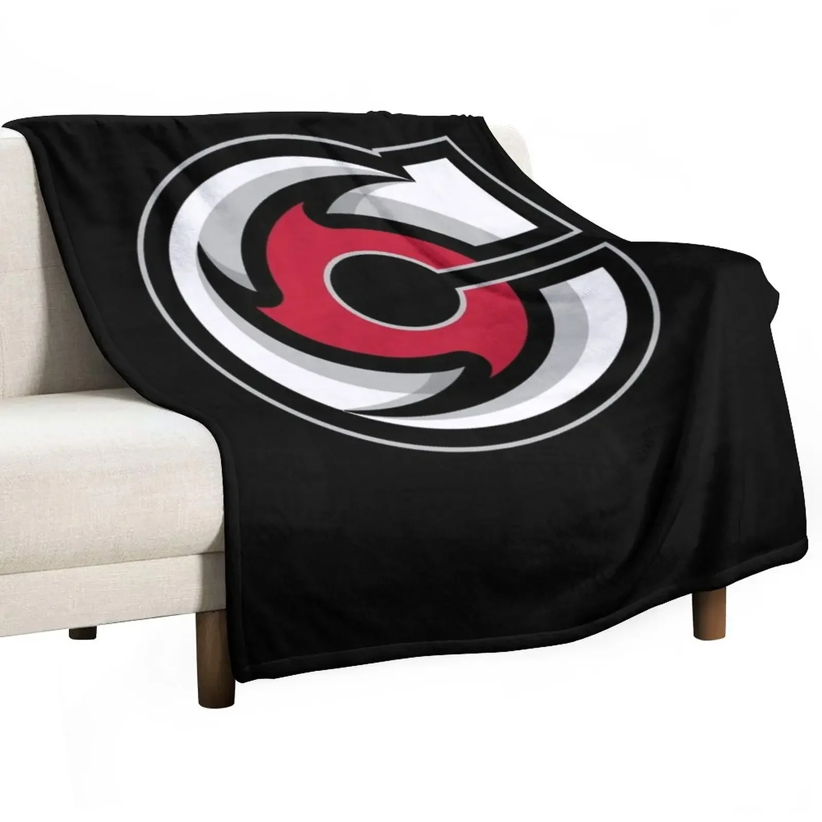 

TheCincinnati Cyclones Throw Blanket Single warm for winter Blankets