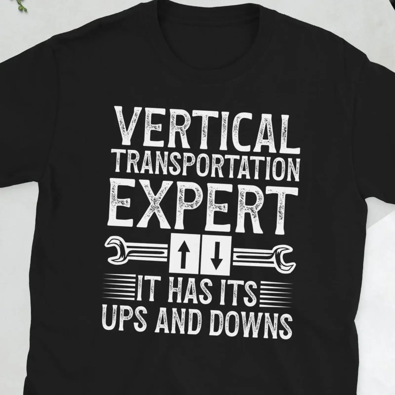 Elevator Mechanic T Shirt s Mechanics  vintage Washed fashion designer clothes Stylish Slightly Soft Unisex