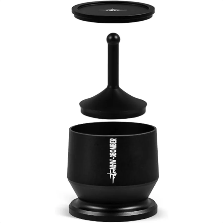 

MHW3BOMBER Espro Powder Receiver Cup Fits 58mm Portafilters58mm Cup for Coffee Powder Distribution DR5508BOS