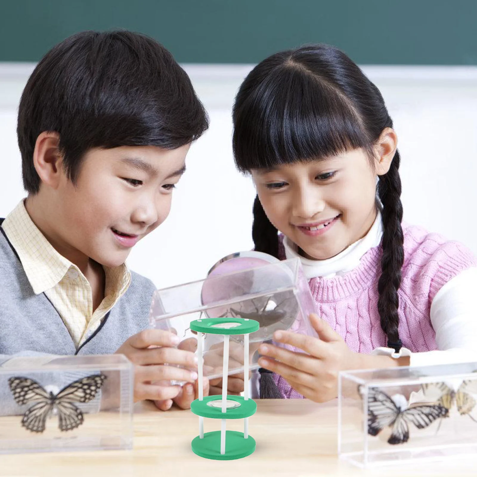 مجموعة تعليمية لتجربة علمية للأطفال من DIY مجهر بصري غير مكتمل لتعلم الجذع العملي