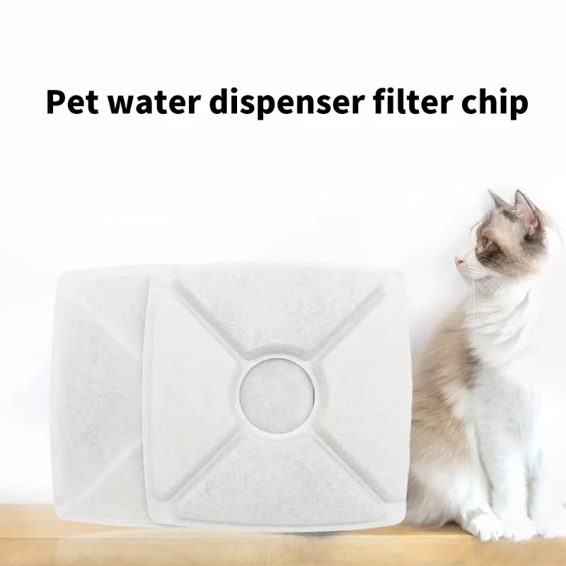 10 Pack Replacement Filters Clean Water Source for Cats Water Dispenser