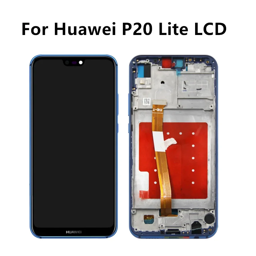 5.84 inch  For HUAWEI P20 Lite Lcd Display Touch Screen Digitizer Assembly For HUAWEI DISPLAY P20 Lite/Nova 3e LCD