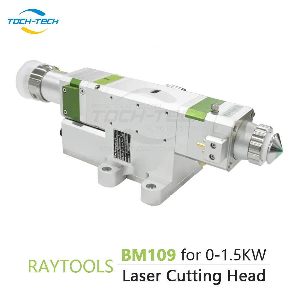 Raytools BM109 for 0-1.5kw QBH Metal F125/150/200mm Focusing Lens Auto Focusing Low Power Fiber Laser Cutting Head