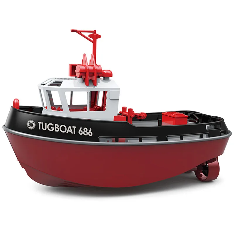 Mini Remote-controlled Tugboat Charging High-speed Boat Boat Electric Boy Children's Water Toy Boat Model