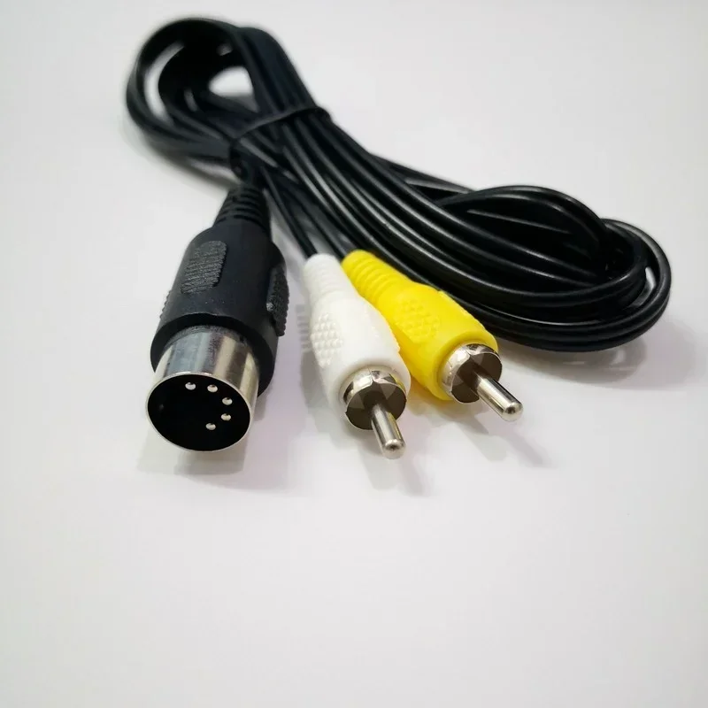 Hochwertiges AV-Audio-Video-Kabel für Sega Mega Drive 1 RCA-Kabel für Genesis 1 1 stücke