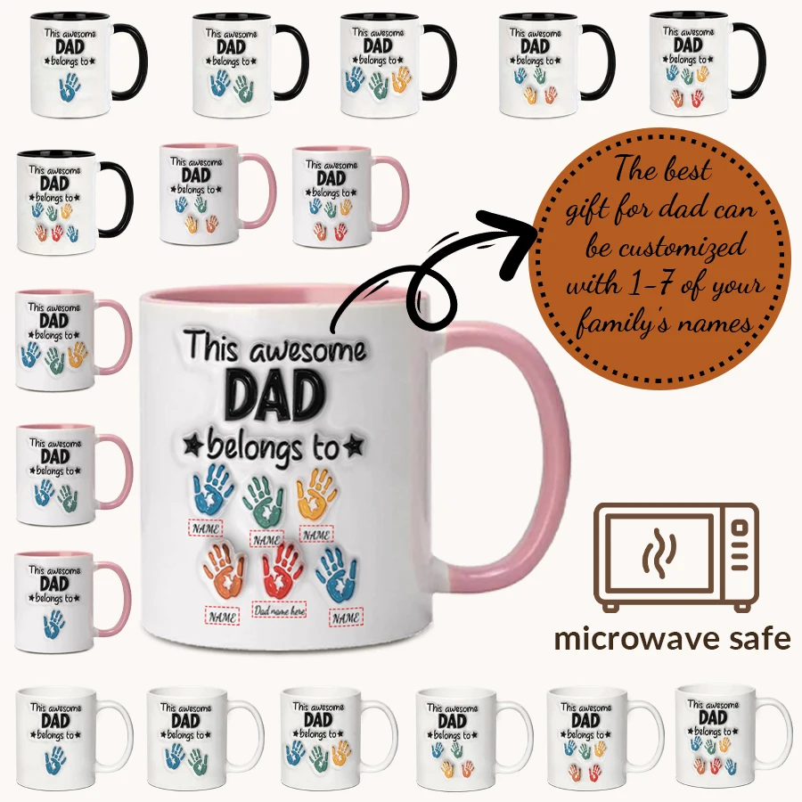 

Свадебная керамическая кружка с ручкой, 11 унций