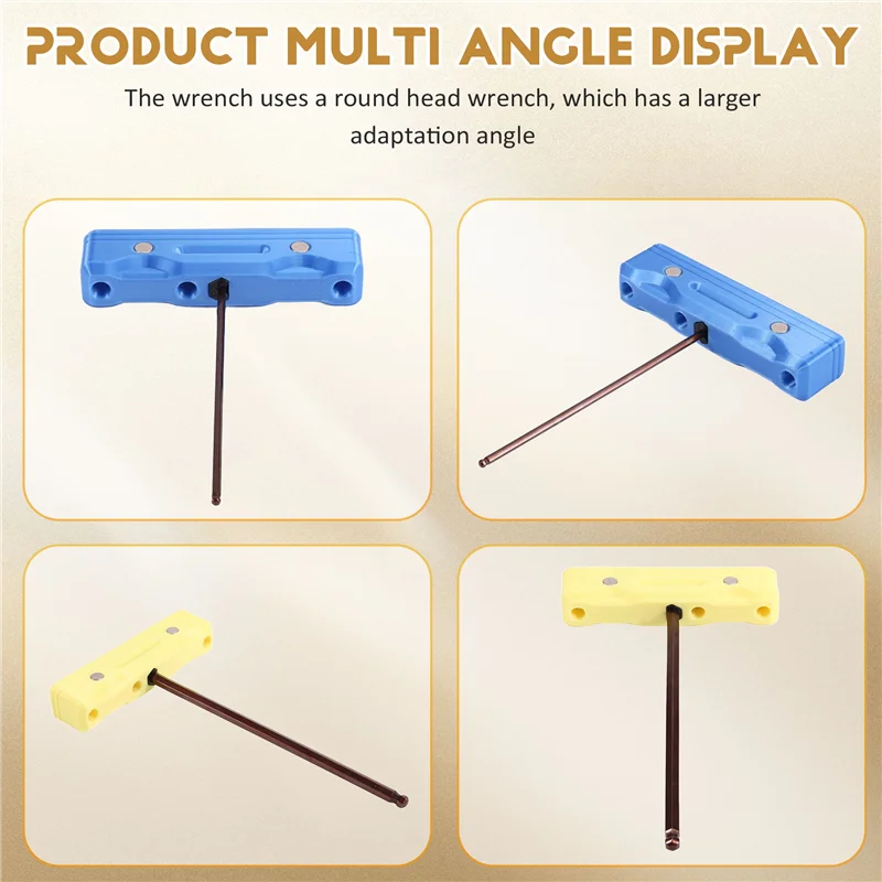 AP-S2 Hex Screwdriver Tool Kit With T-Shaped Handle Ball Head Universal Repair Tool Hex Screwdriver For 3D Printer