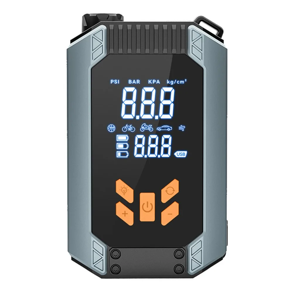 

Портативный воздушный компрессор для накачивания шин для автомобильных шин, портативный беспроводной воздушный насос 150PSI