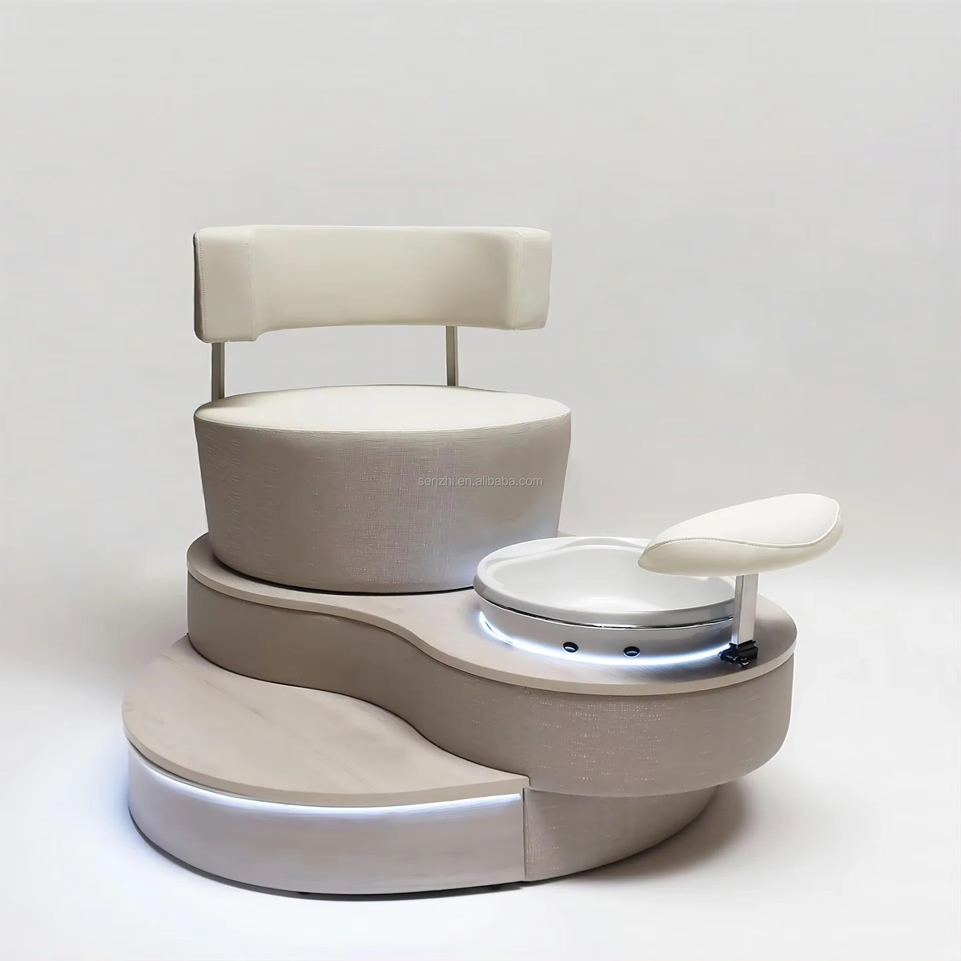 

New Luxury Foot Spa Rotatable And Foldable Foot Massage Chair Pedicure And Nail Chair