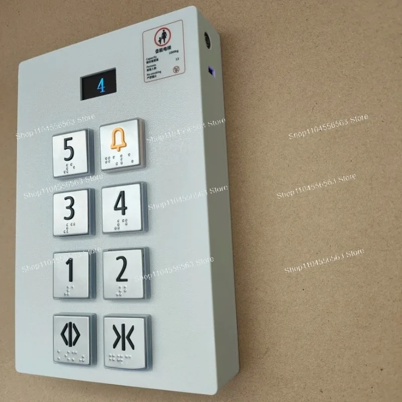 Elevator Button Panel Toy – DIY Simulation Call Board & Car Panel for Handmade Elevator Model, Educational Toy