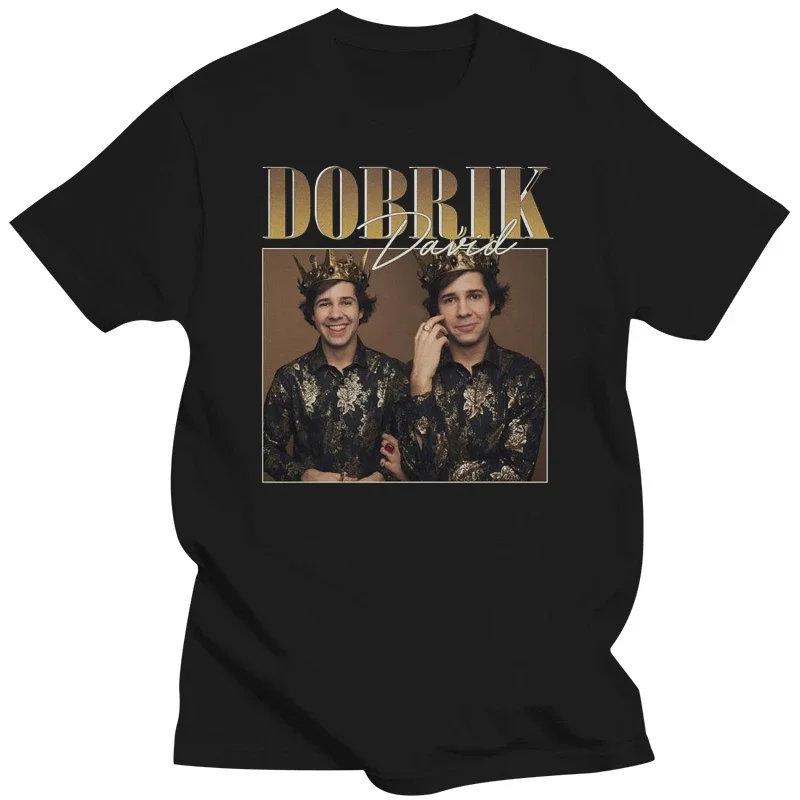 David Dobrik 90s Vintage Black T-Shirt men t shirt