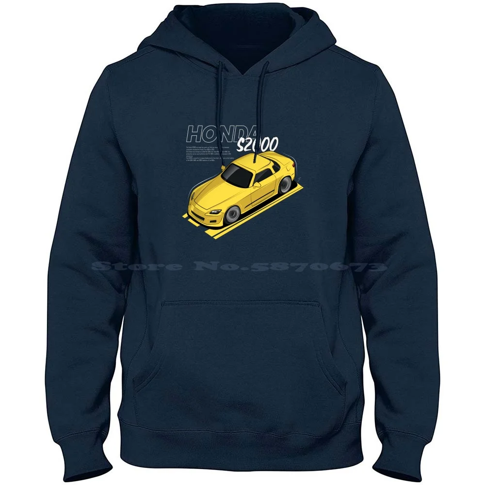 S2000 Jdm 100% Cotton Hoodie S2000 S2000 Ddm Japanese Car Jdm Car Sports Car Exotic Supercar Hypercar S2k S 2000 Vtec Race