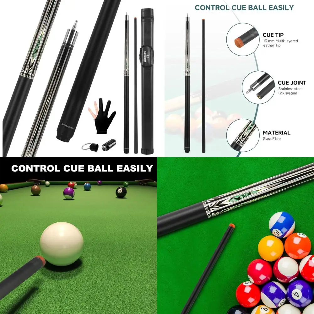 

Professional 58 Low Deflection Fibreglass Pool Cue - HomeSeason Billiards Stick