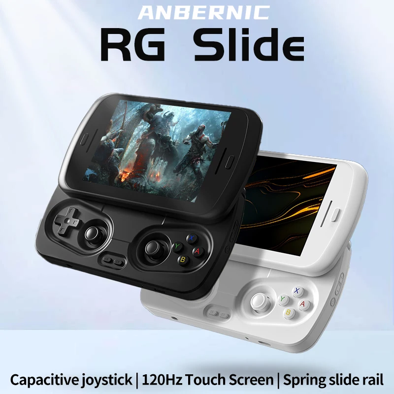 

Anbernic RG Slide Handheld Retro Video Game Console 4.7 Inch LTPS In-Cell Monitor 1280*960 Screen Android 13 5000mAh PSP Gaming