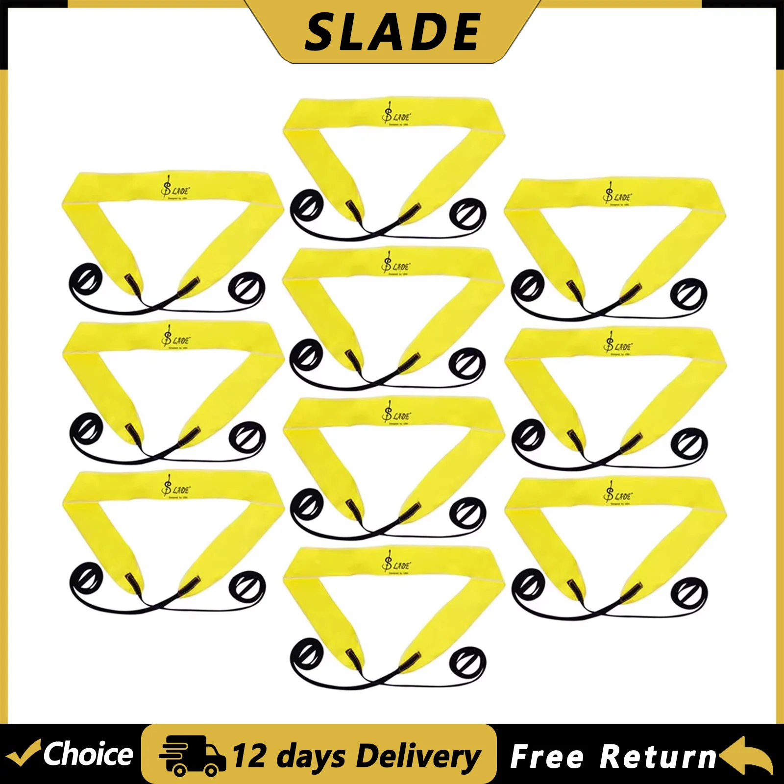 SLADE Saxophone Cleaning Cloth Universal Long Strip Cloth for Sax Clarinet Oboe Flute Trumpet Woodwind Instrument Accessories