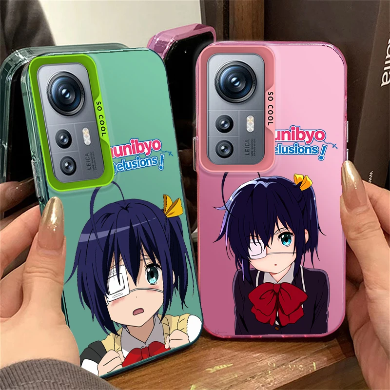 Love Chunibyo Other Delusions For Redmi K60 12 10X 9T 9C 8 A1 A2 Plus 4G Fashion Colorful Silver Phone Case