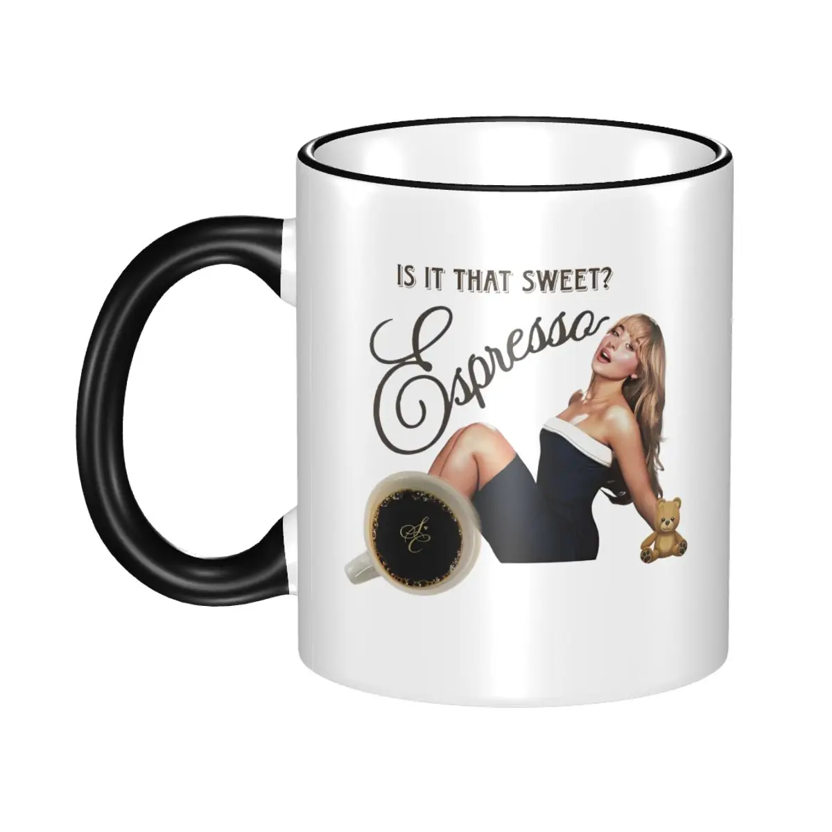

Funny Sabrina Carpenter Coffee Cup Room Sweet Girl Mug