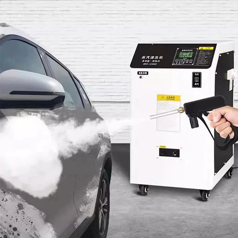 Vendi attrezzature per la pulizia a vapore industriale Autolavaggio a vapore ad alta pressione ad alta temperatura per la macchina per la pulizia del lavaggio dell'auto