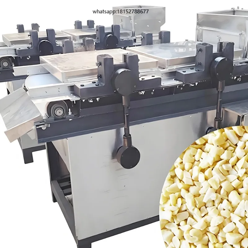 Fully Automatic Nut  Crusher Peanut Chopping Machine Adjustable Particle Size Nuts Processing Equipment for Food Factory