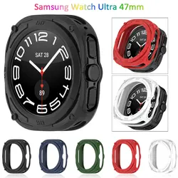 Watch Protective Case Cover For Samsung Watch Ultra 47mm SmartWatch Shockproof Screen Protector Shell