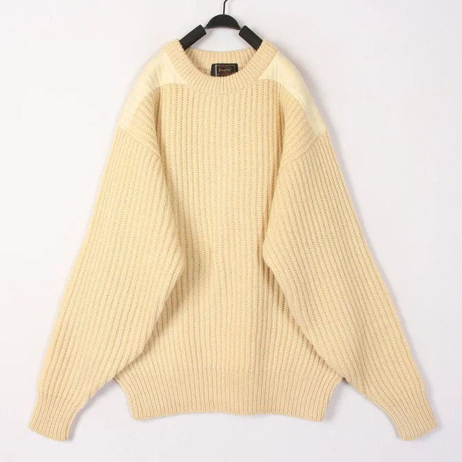 

Винтажный белый 3D-кардиган крупной вязки из шерсти, теплый свободный пуловер для осени и зимы, модный повседневный стиль, длинный рукав