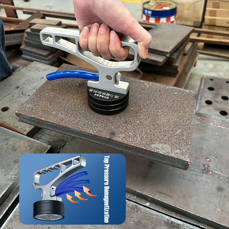 Heavy Duty Strong Magnetic Force Material Pickups Laser Cutting Lifters Steel Mold Handling Tools Strong Magnets Suction Cup