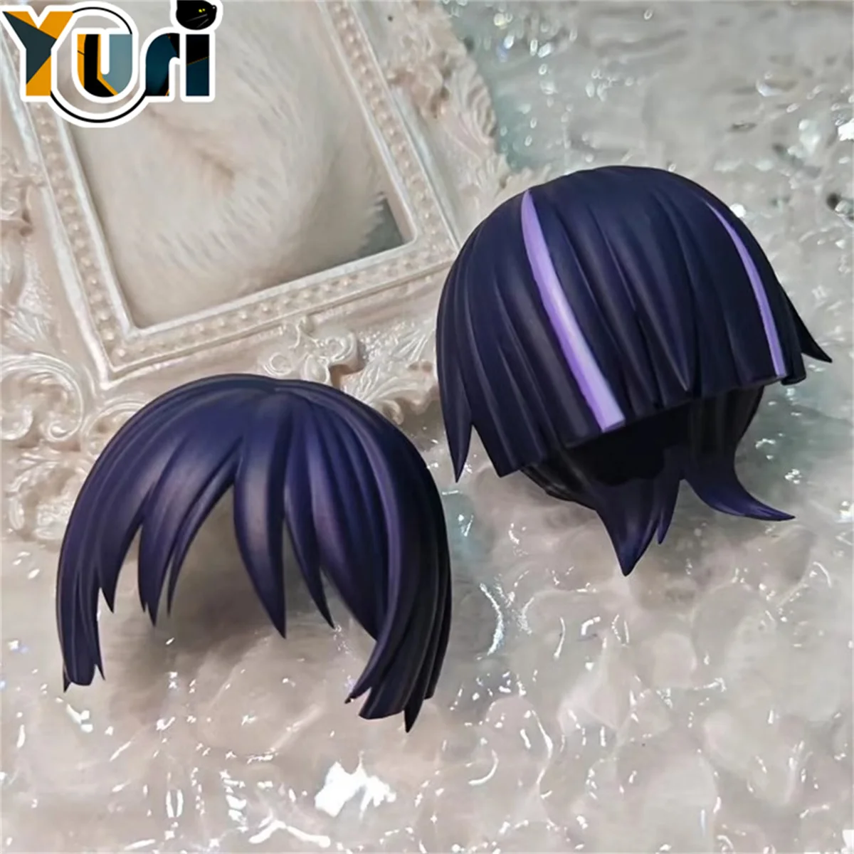 New Anime Genshin Impact Kunikuzushi Wanderer Handmade OB11 OB22 Hair Wig Game Cosplay Gift Kid Cute